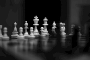 黑白棋局上的棋子阵列