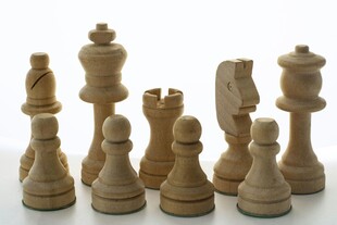 木质国际象棋棋子