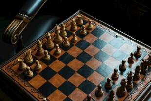 棋盘上的棋子
