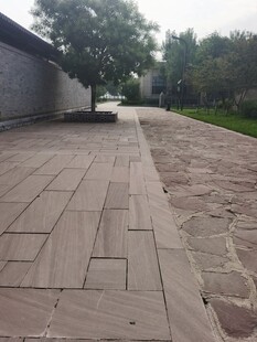 户外石砌地面景观