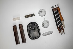 传统文房四宝展示