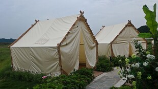 户外田园风露营帐篷