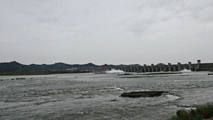 江边水域景象
