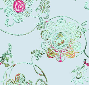 清新花卉图案纹理背景