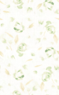 清新绿植花卉图案背景