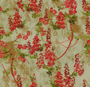 复古花卉图案布料