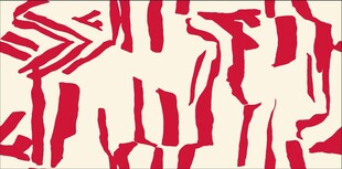 抽象红色几何图案纹理