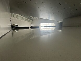 空旷现代室内空间场景