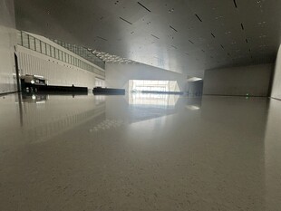 空旷现代室内空间场景