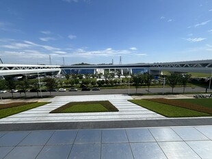 现代广场开阔景观