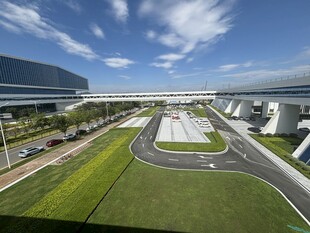 现代园区景观俯瞰