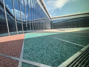 现代建筑户外景观区域