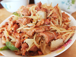 美味炒肉丝