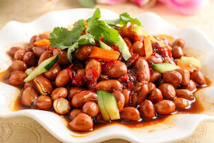 美味凉拌花生米