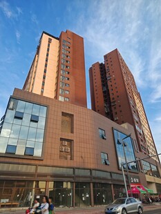 城市现代高楼建筑景观