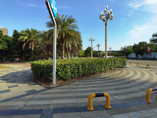 城市户外休闲广场景观