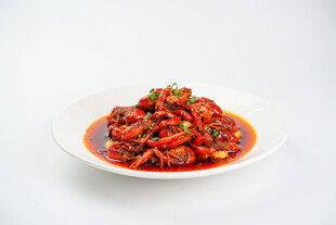 香辣可口的美味小龙虾