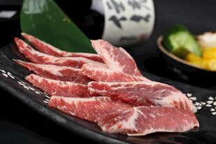 新鲜雪花牛肉片