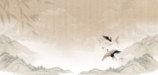 中国风书法背景