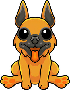 可爱小狗吐舌卖萌