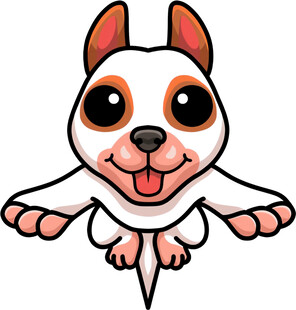 可爱小狗卡通形象