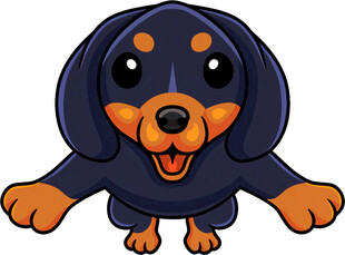 可爱卡通小狗形象