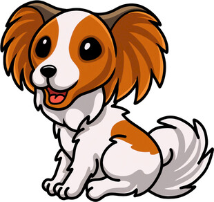 可爱卡通小狗形象