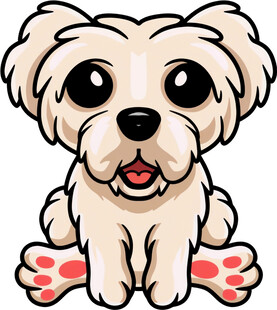 可爱小狗卡通形象