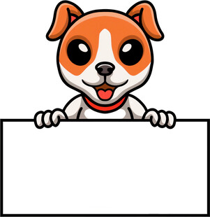 小狗举牌待填内容