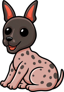 斑点小狗卡通形象