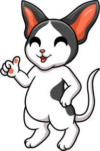 可爱卡通猫形象