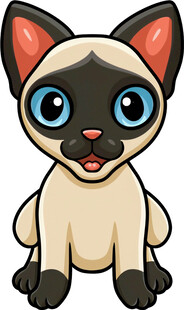 可爱卡通猫形象