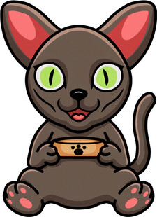 可爱猫咪玩平板