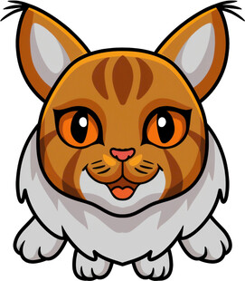 可爱卡通猫咪形象