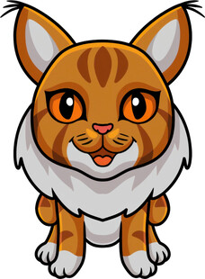 可爱卡通小猫咪