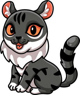 可爱卡通猫咪形象