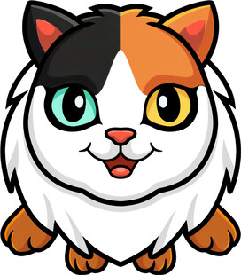 三色萌猫可爱来袭