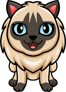 可爱卡通猫咪形象