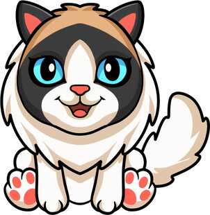 可爱卡通猫咪形象