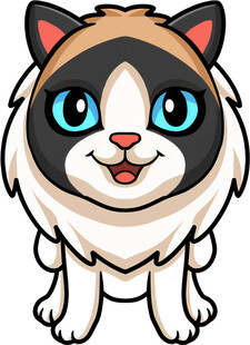 可爱卡通猫咪形象