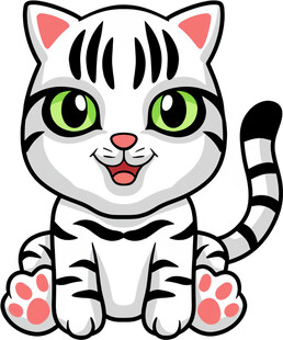 可爱卡通猫咪形象