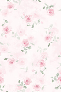 粉色花卉图案背景