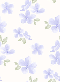 淡紫色花卉图案背景