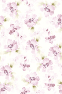 淡紫色花卉图案背景