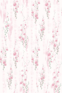 粉色花卉图案背景纹理