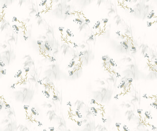 淡雅花卉图案背景纹理