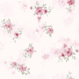 粉色花卉图案背景