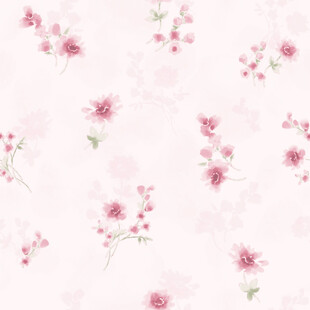 粉色花卉图案背景
