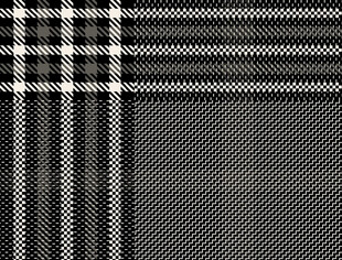 黑白格纹布料纹理图案