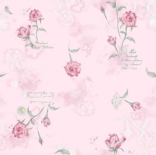 粉色花卉图案背景